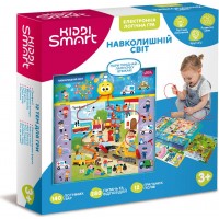 Электронная логическая игра Kiddi Smart Викторина Окружающий мир, 12 полей (157-A-0022-UA)
