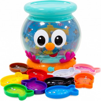 Интерактивная игрушка KIDDI SMART Smart-Аквариум двуязычная, 15 см (207659)