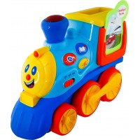 Интерактивная игрушка Kiddi Smart Поезд Смарт двуязычный, 22 см (4231T-KS)
