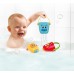 Игрушка Kiddi Smart Водограйчики набор из 3 ведерок для ванной (4332-KS) title=