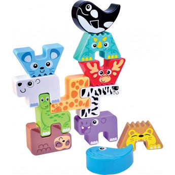 Игровой набор Kiddi Smart Зверята-пазлы, 12 эл. (4562-KS)