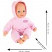 Лялька Klein Baby Coralie м'яка з набором для годування (1723) title=