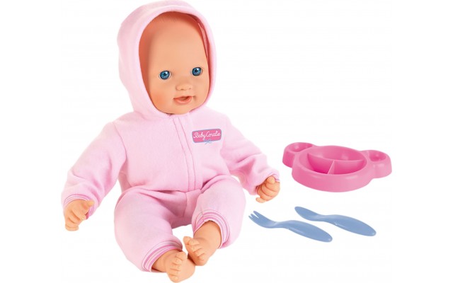 Лялька Klein Baby Coralie м'яка з набором для годування (1723)