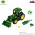 Игрушечный трактор Klein John Deere с фронтальным погрузчиком (3903) title=