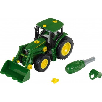 Игрушечный трактор Klein John Deere с фронтальным погрузчиком (3903)