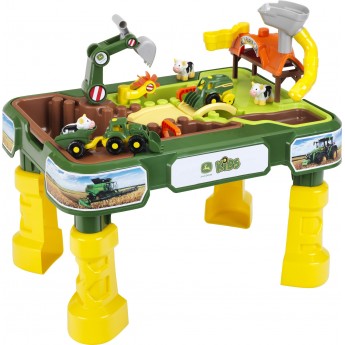 Ігровий стіл-пісочниця Klein John Deere Ферма зі знімними резервуарами (3948)