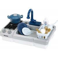 Игрушечная мойка Klein Miele с функцией воды и варочной поверхностью (7166)