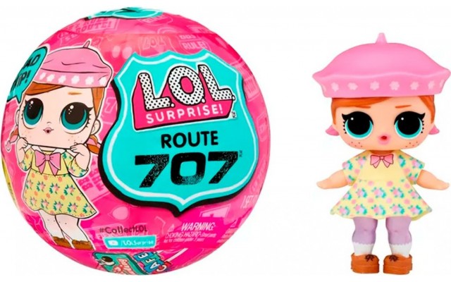 Игровой набор L.O.L. Surprise! Route 707 Легендарные красавицы W2 с куколкой (425915)