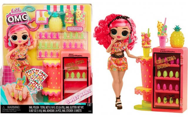 Игровой набор L.O.L. Surprise! O.M.G. Ча Ча с аксессуарами для маникюра (503842)