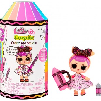 Кукла L.O.L. Surprise! Loves Crayola Цветнашки с аксессуарами (505273)