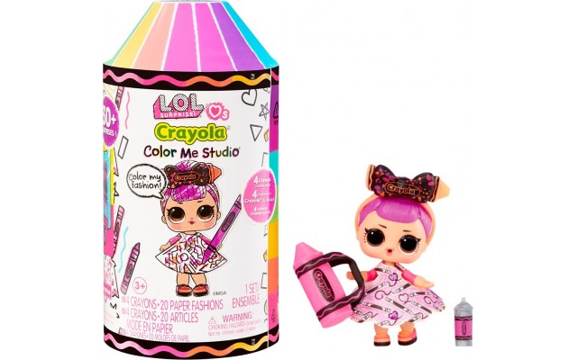 Лялька L.O.L. Surprise! Loves Crayola Барвисті з аксесуарами (505273)