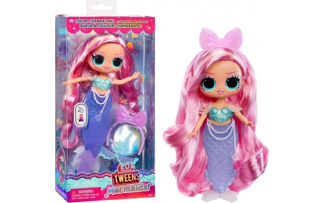 Лялька L.O.L. Surprise! Tweens Русалки! Лола Вейв з кольоровим хвостом (510451)