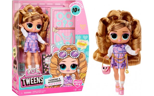 Лялька L.O.L. Surprise! Tweens Core Модниця, 15 см, 10 сюрпризів (542568)