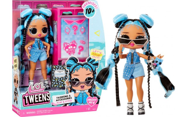 Лялька L.O.L. Surprise! Tweens Core Бешкетниця, 15 см, 10 сюрпризів (542582)