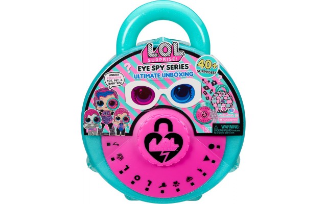 Ігровий набір L.O.L. Surprise Eye Spy з ляльками, 40+ сюрпризів, зміна кольору (542698)