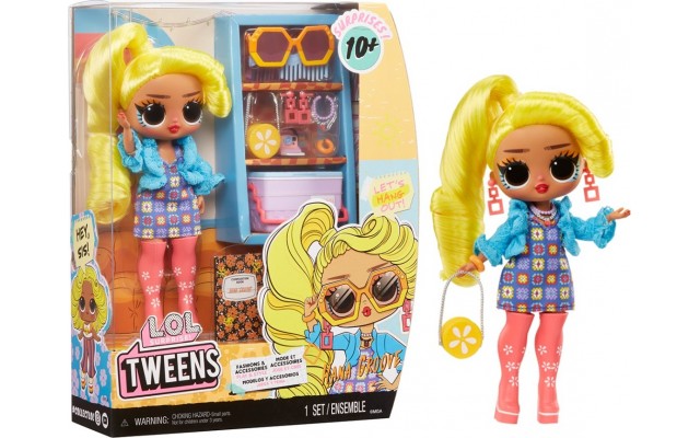 Лялька L.O.L. Surprise! Tweens Ганна Грув з одягом та аксесуарами (591658)