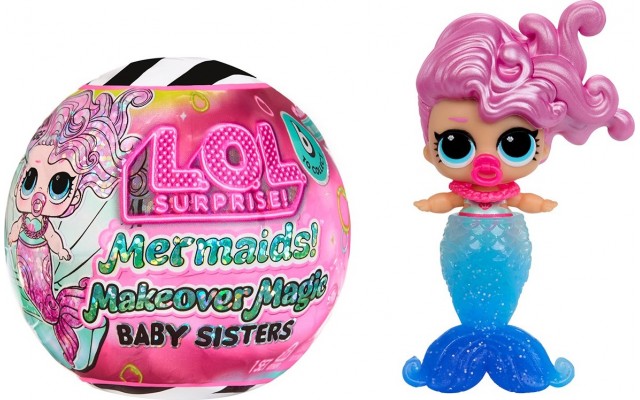 Игровой набор L.O.L. Surprise! Русалочка-сестричка, сменный хвост, 3+ (598787)