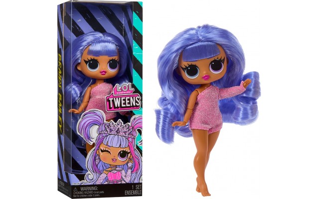 Лялька L.O.L. Surprise OPP Tweens Бейлі, 15 см, бузкове волосся (989851)