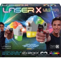 Ігровий набір для лазерних боїв Laser X Ultra Micro для двох гравців, 2 бластери (87551)