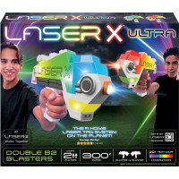 Игровой набор для лазерных боев Laser X Ultra для двух игроков, 2 бластера (87552)