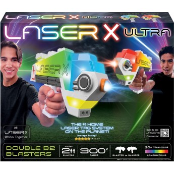 Ігровий набір для лазерних боїв Laser X Ultra для двох гравців, 2 бластери (87552)