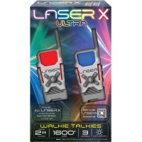 Игровой набор Laser X Набор раций Ultra для двух игроков, 14 см, 480 м (87557)