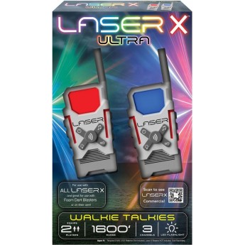 Ігровий набір Laser X Набір рацій Ultra для двох гравців, 14 см, 480 м (87557)