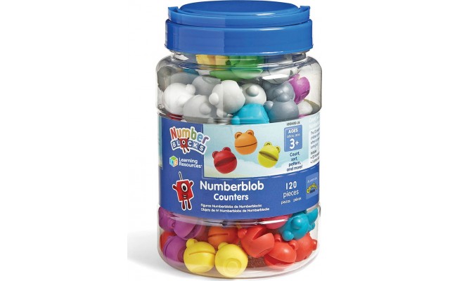 Ігровий набір Learning Resources Numberblocks Веселі жабки, 120 шт (HM94490-UK)