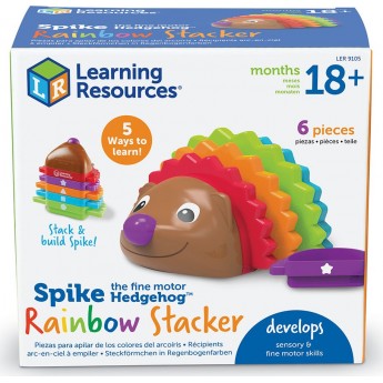 Развивающий игровой набор Learning Resources Яркий ёжик, 6 эл. (LER9105)