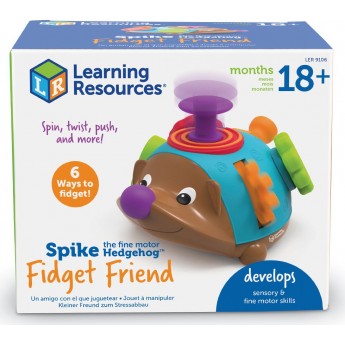 Розвивальна іграшка Learning Resources Їжачок-непосида, 6 функцій, 18+ міс (LER9106)