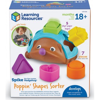 Ігровий набір Learning Resources Pop-IT Сортер Їжачок, 5 фігур (LER9118)