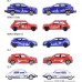 Набір машинок Majorette Французький стиль 5 автомобілів, 7.5 см (2055012) title=