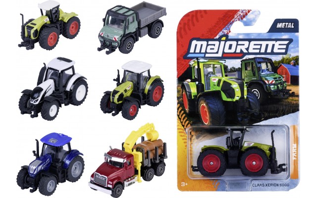 Машинка металлическая Majorette Премиум Ферма Трактор Claas Arion 660, 7 см 6 видов ассортименте (8503000000)