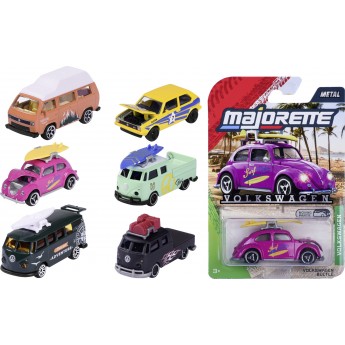 Машинка металлическая Majorette Volkswagen Премиум, 1:64, 6 видов ассортименте (8504100000)