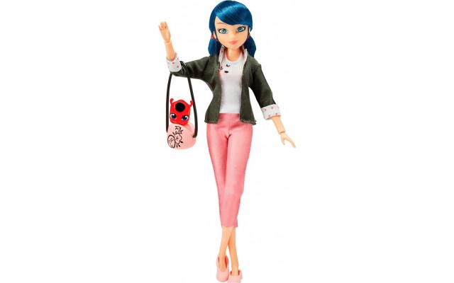 Лялька Miraculous Леді Баг Марінетт 26 см з одягом та Тіккі (50005)