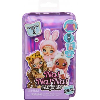 Ігровий набір Na! Na! Na! Surprise Minis S3 з лялькою 10 см, конфетті (594499)