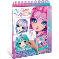Набор для творчества Nebulous Stars Скетчбук Макияж Сияние Галактик, 30 л. (11137)