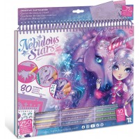 Набор для творчества Nebulous Stars Скетчбук Легенда о Фириазе с карандашами и наклейками (11371)