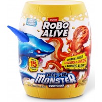 Інтерактивний ігровий набір Pets & Robo Alive Велика біла акула, інтерактивна, зі слаймом (71155A)