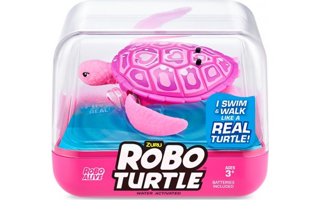 Інтерактивна іграшка Pets & Robo Alive Робочерепаха фіолетова, плаває (7192UQ1-2)