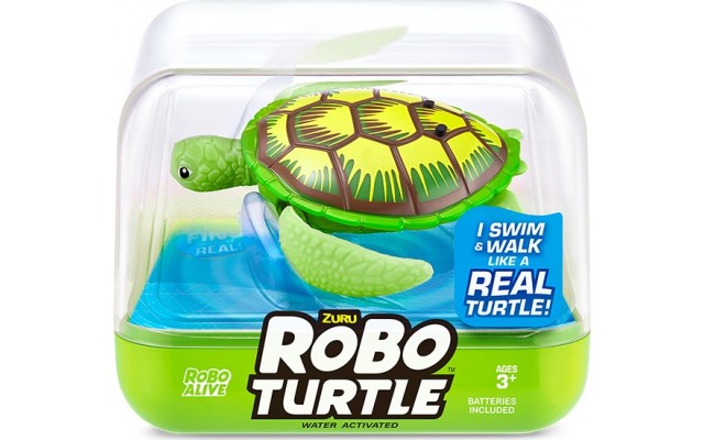 Інтерактивна іграшка Pets & Robo Alive Робочерепаха зелена, плаває у воді (7192UQ1-4)