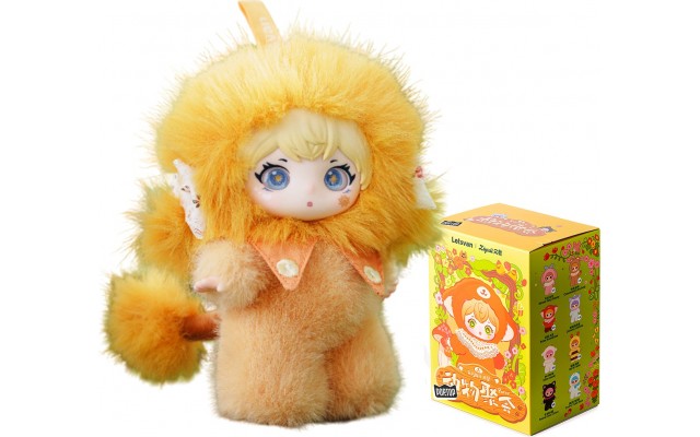 Мягкая игрушка Pop Top Ziyuli Пати зверят с кольцом, 16 см (17Zl-0601)