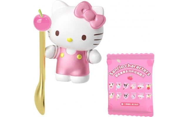 Фигурка Pop Top Hello Kitty и друзья с вишенками, 3 см (24MQD-007)