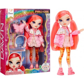 Кукла Rainbow High Доун серии Sparkle & Shine с эффектом лавовой лампы, 7 артикуляций (429234)