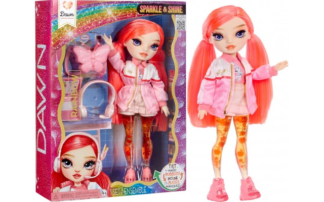 Лялька Rainbow High Доун серії Sparkle & Shine з ефектом лавової лампи, 7 артикуляцій (429234)