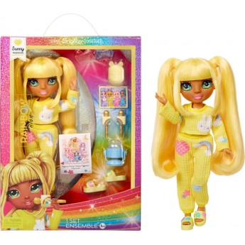 Лялька Rainbow High Junior High PJ Party Санні з аксесуарами, 23 см (503682)