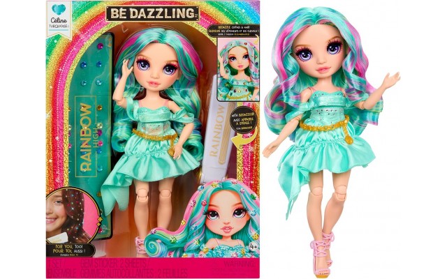 Лялька Rainbow High Be Dazzling Селін з аксесуарами, 9 точок артикуляції (597827)