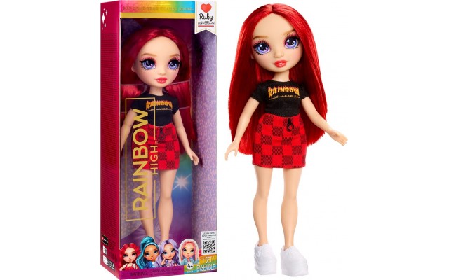 Лялька Rainbow High Рубі серії ОРР, 27 см, 5 точок артикуляції (989486)