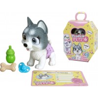 Игровой набор Simba Пампер Пэтс Хаски с цветной лапкой и 3 аксессуарами (5950135)