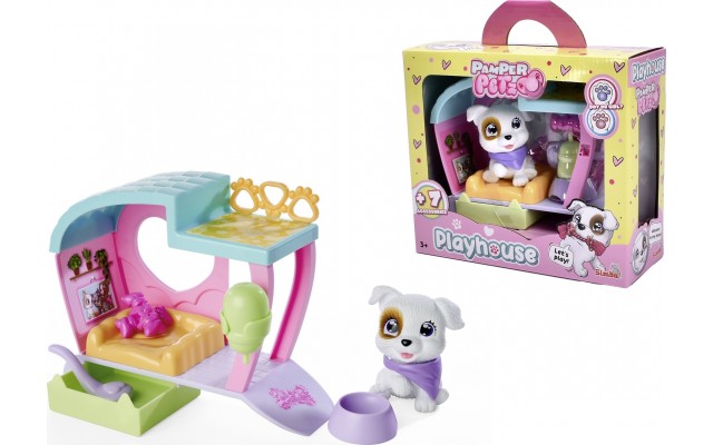Игровой набор Simba Пампер Петс Дом любимца с собачкой и аксессуарами (5950136)